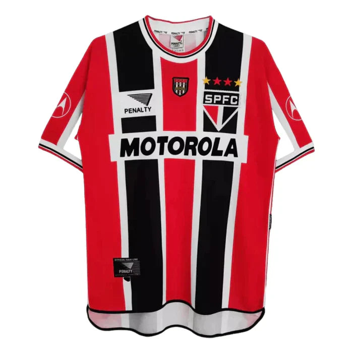 Camisa Retrô São Paulo Motorola 2000 Away