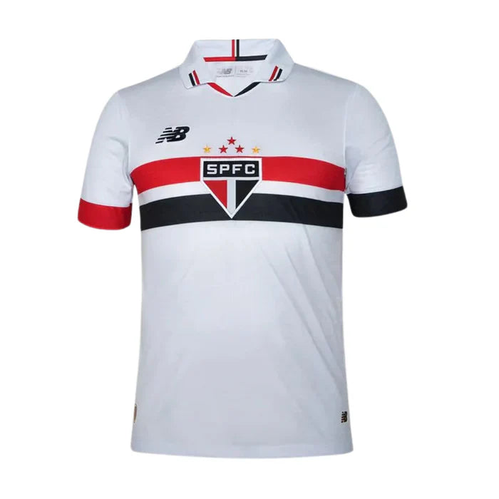 conjunto infantil spfc branco new balance 2024