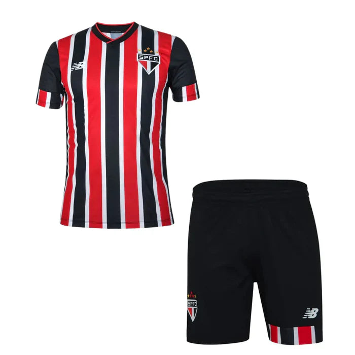 Conjunto Infantil São Paulo II 2024/25 + PERSONALIZAÇÃO GRÁTIS