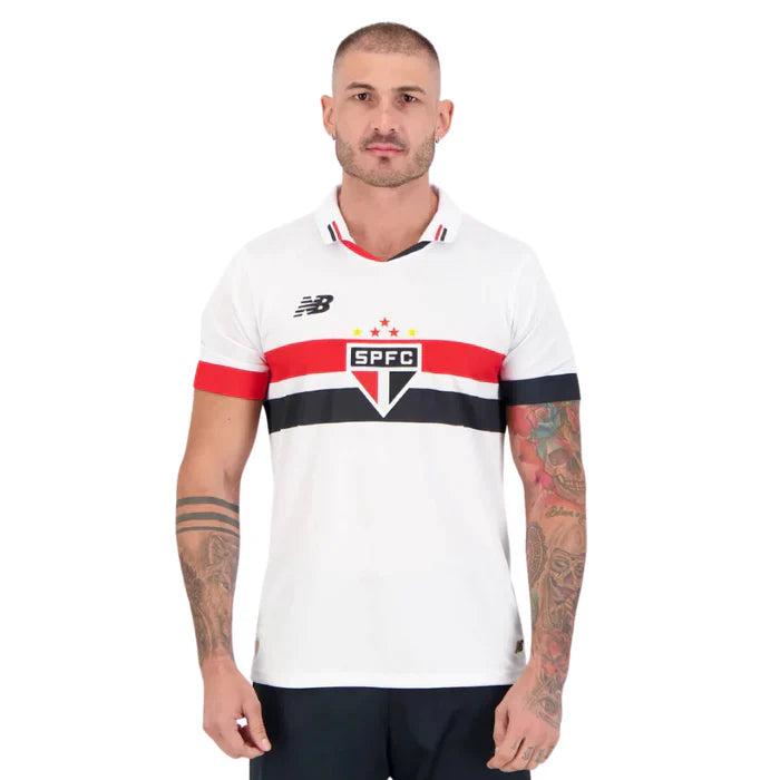 Camisa São Paulo Home 2024/25 - Lucas N° 7