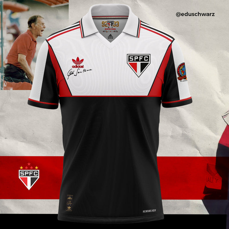 Camisa Retrô São Paulo 1992 Telê Santana