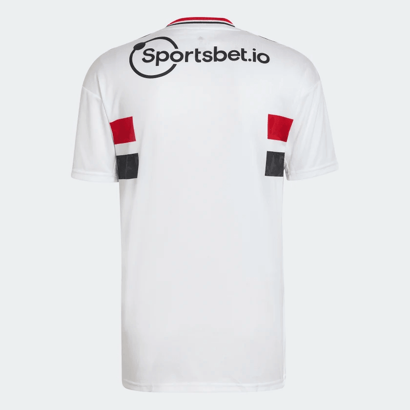 camisa são paulo home I branca 2022/2023 calleri luciano sportsbet.io spfc tricolor