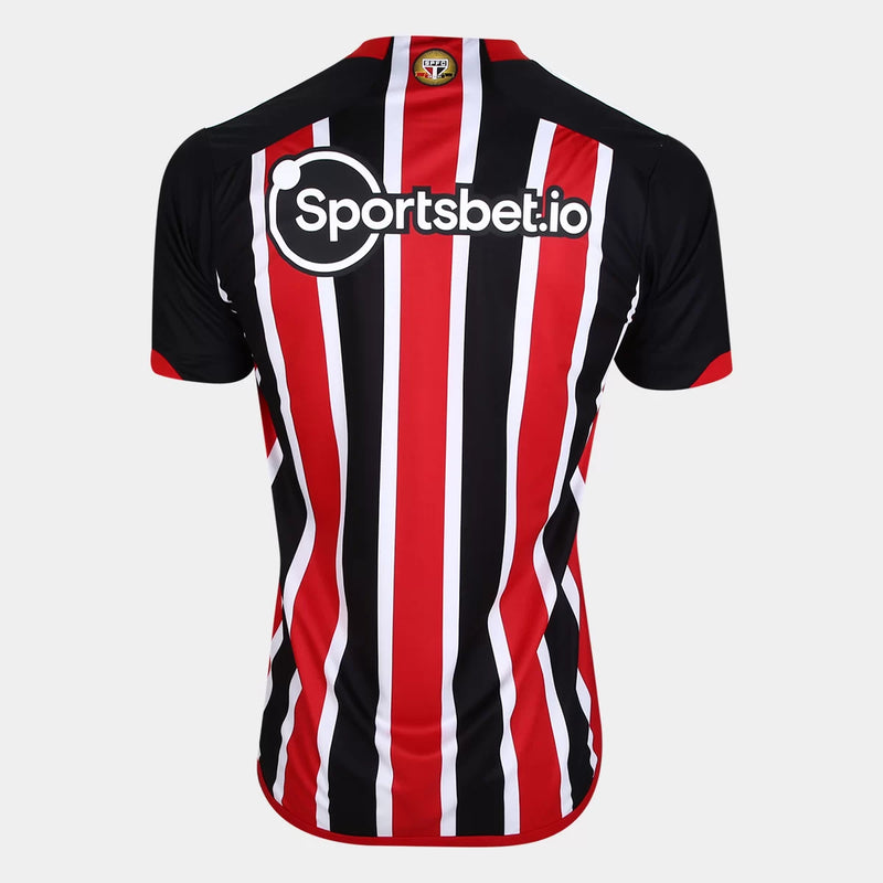 camisa do são paulo listrada tricolor II 2023