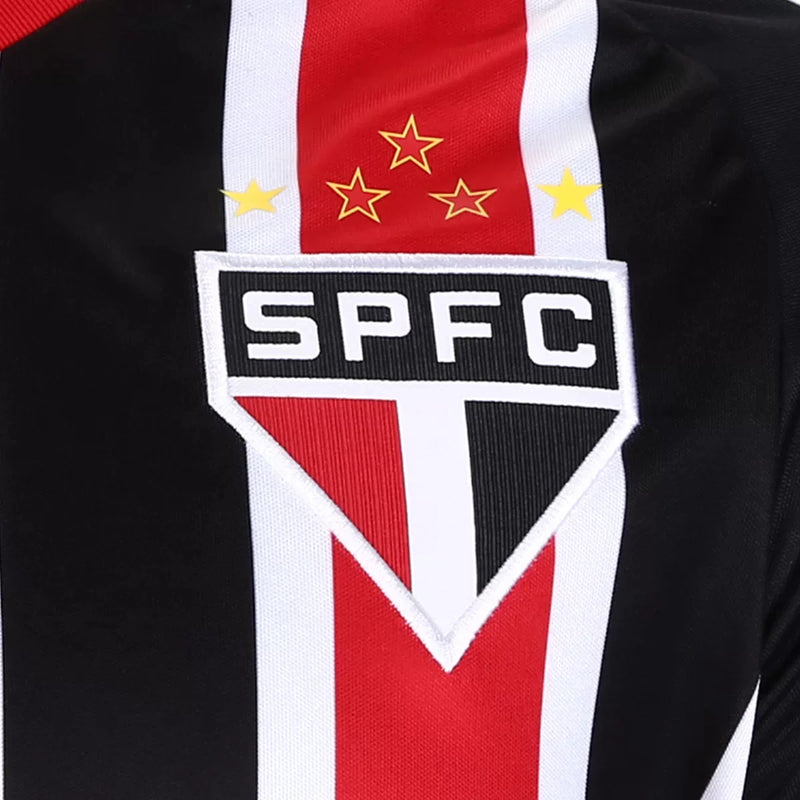 camisa do são paulo listrada tricolor II 2023