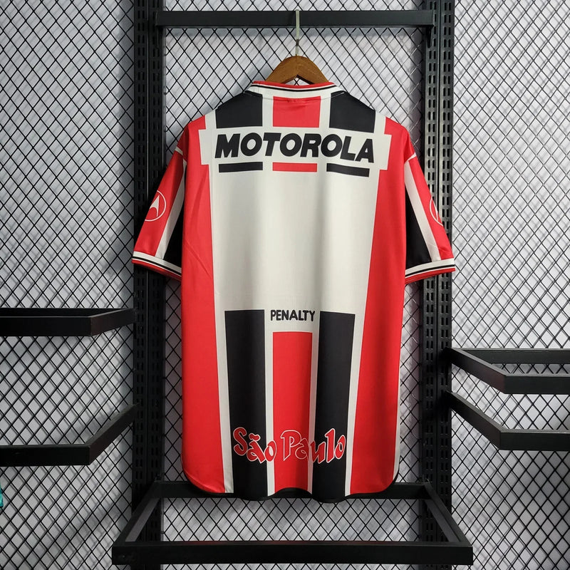 Camisa Retrô São Paulo Motorola 2000 Away