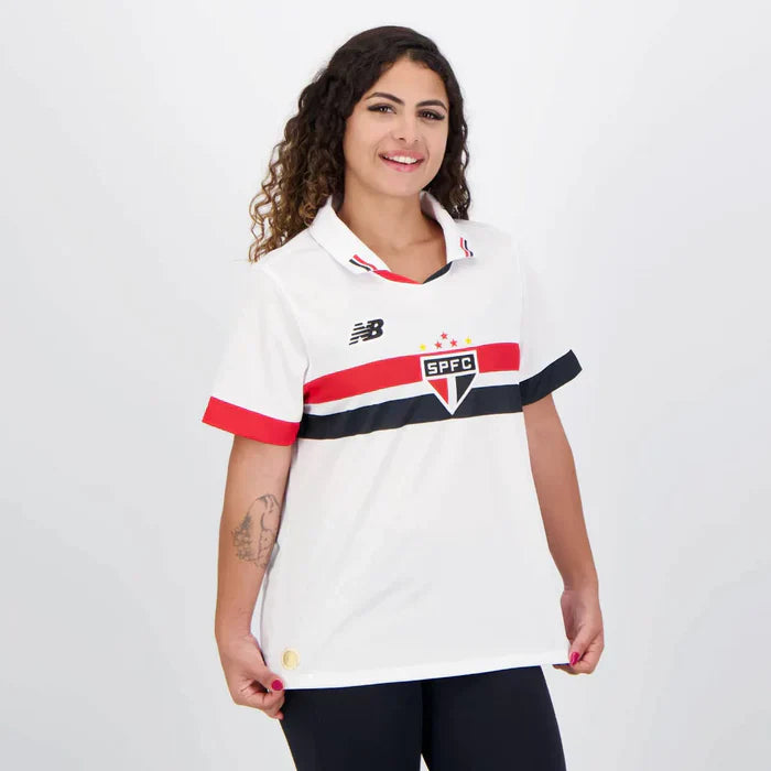 camisa feminina são paulo new balance