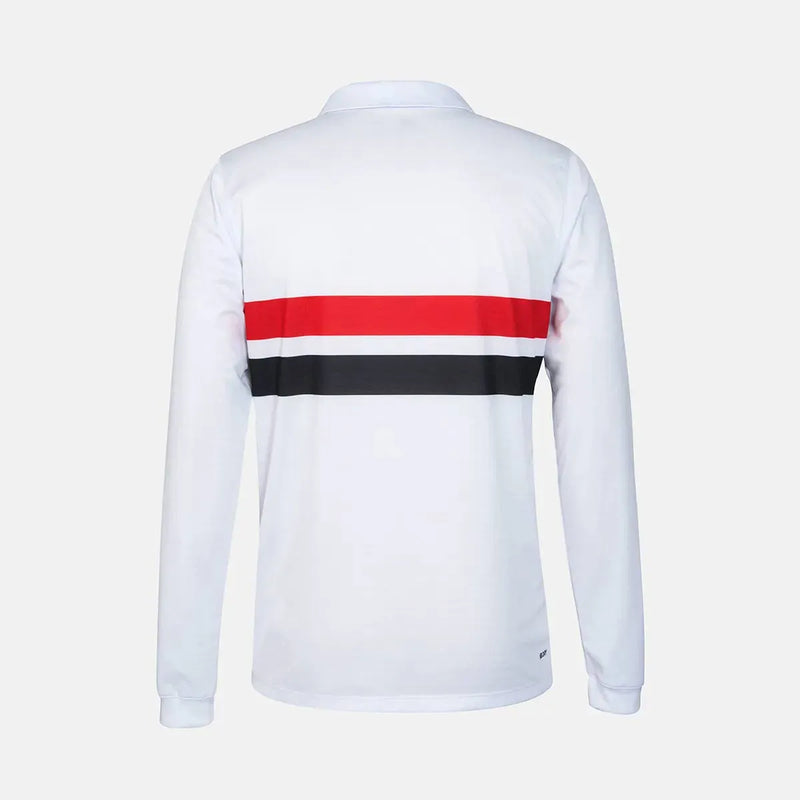 Camisa São Paulo Home Manga-Longa 2024/25 + PERSONALIZAÇÃO GRÁTIS