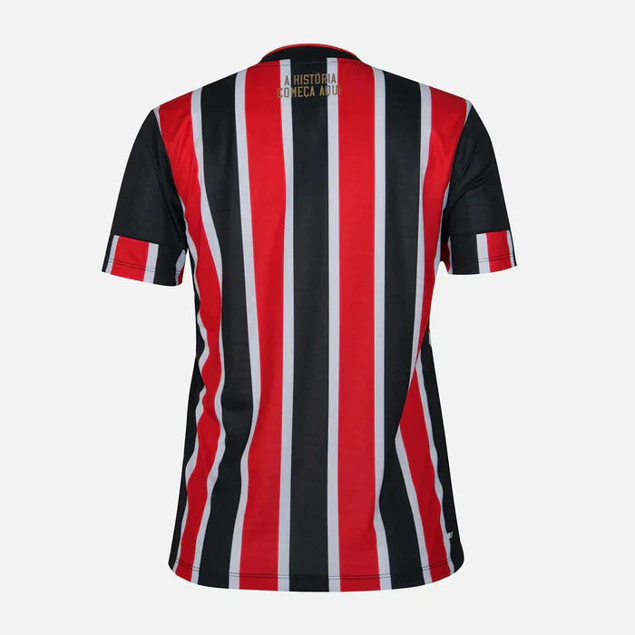 camisa feminina listrada são paulo new balance