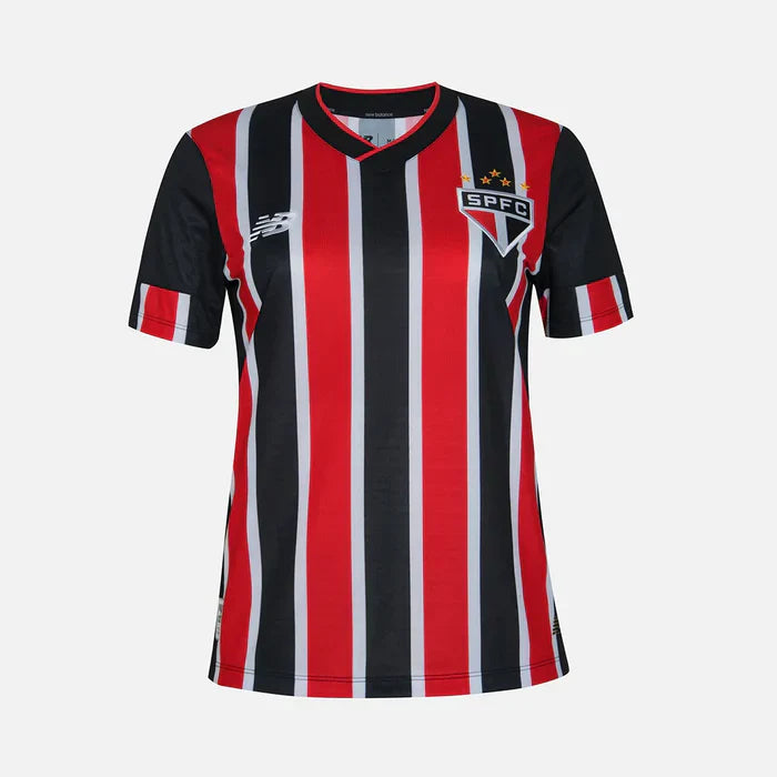 camisa feminina listrada são paulo new balance