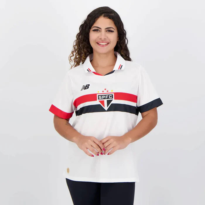 camisa feminina são paulo new balance