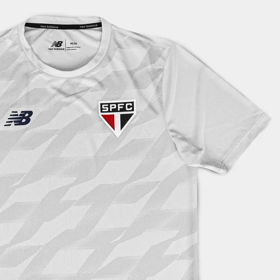 camisa treino sao paulo new balance cinza 2024