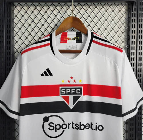 camisa do são paulo lançamento home I 2023 2024