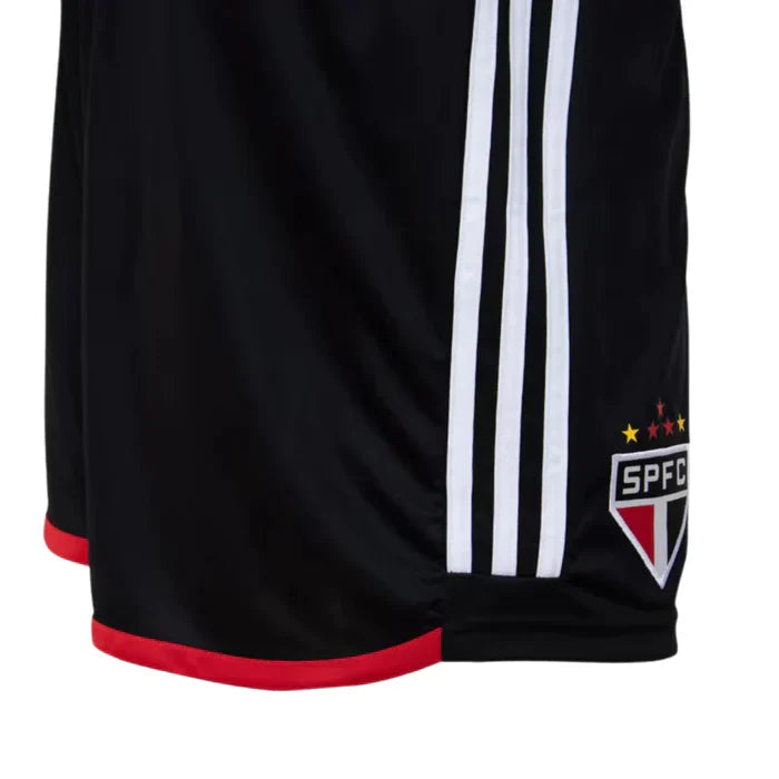 Shorts São Paulo Adidas 2023/24 - Preto